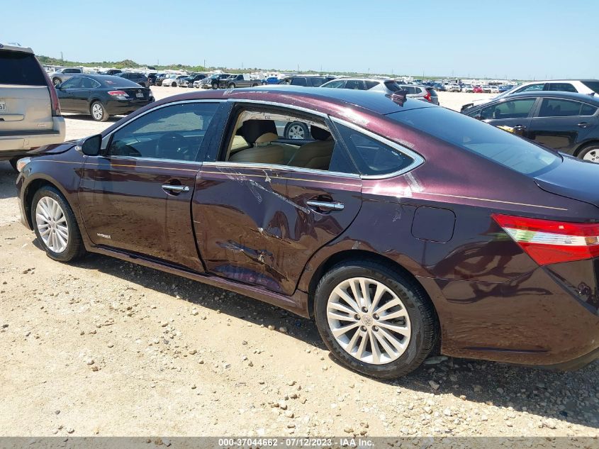 2014 TOYOTA AVALON HYBRID LIMITED/XLE TOURING 4T1BD1EB4EU034502