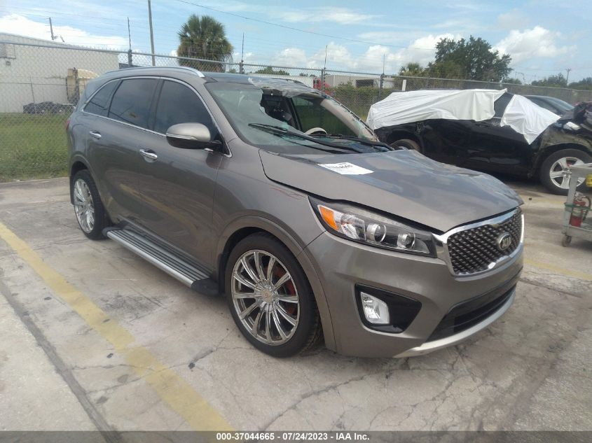 5XYPK4A59HG308283 KIA SORENTO SX V6 2017