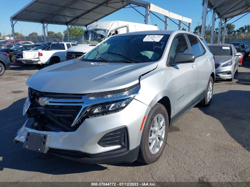 2022 CHEVROLET EQUINOX LS - 2GNAXHEV9N6128908
