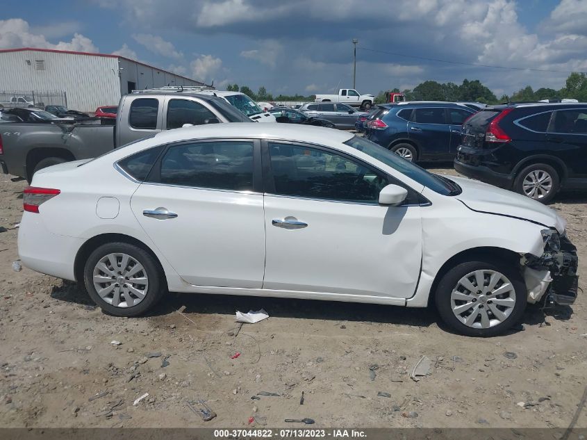 2015 NISSAN SENTRA SR/SL/S/SV/FE+ S - 3N1AB7AP8FY215050