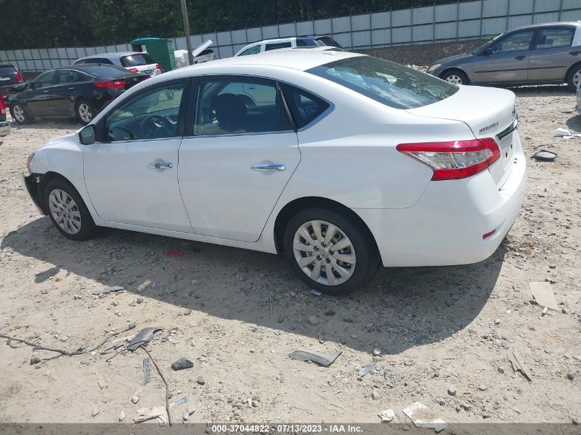 2015 NISSAN SENTRA SR/SL/S/SV/FE+ S - 3N1AB7AP8FY215050