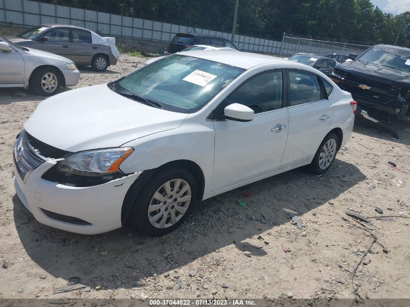 2015 NISSAN SENTRA SR/SL/S/SV/FE+ S - 3N1AB7AP8FY215050