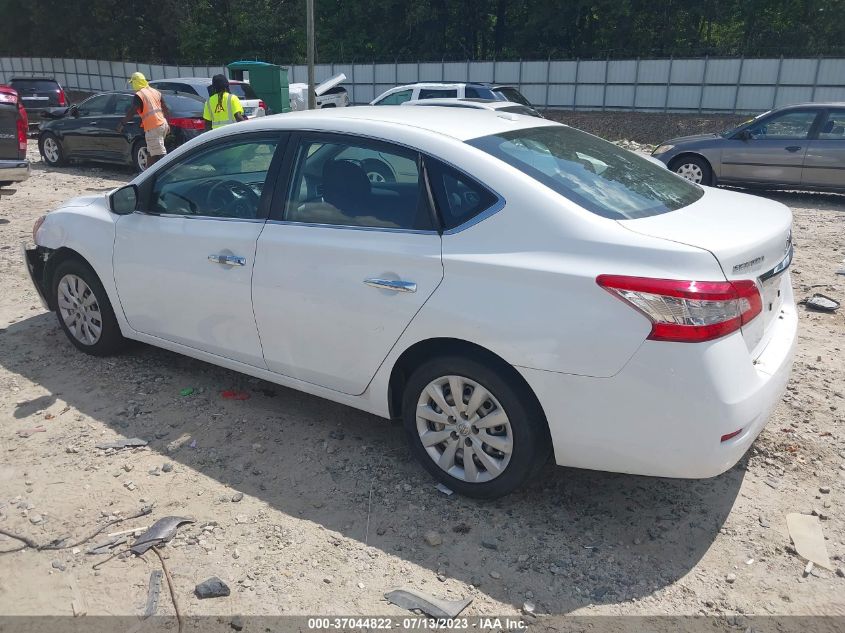 2015 NISSAN SENTRA SR/SL/S/SV/FE+ S - 3N1AB7AP8FY215050