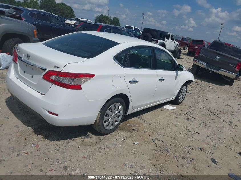 2015 NISSAN SENTRA SR/SL/S/SV/FE+ S - 3N1AB7AP8FY215050