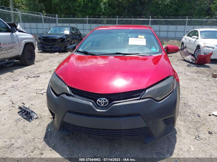 2014 TOYOTA COROLLA L/LE/S/S PLUS/LE PLUS - 2T1BURHE2EC172061