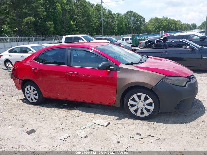2014 TOYOTA COROLLA L/LE/S/S PLUS/LE PLUS - 2T1BURHE2EC172061