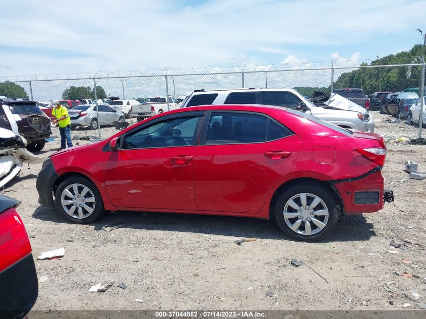 2014 TOYOTA COROLLA L/LE/S/S PLUS/LE PLUS - 2T1BURHE2EC172061