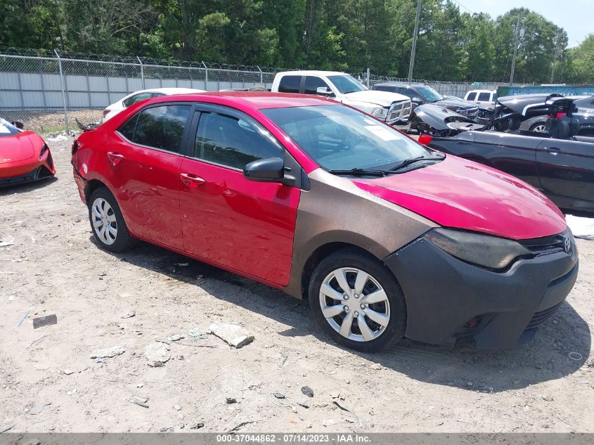 2014 TOYOTA COROLLA L/LE/S/S PLUS/LE PLUS - 2T1BURHE2EC172061