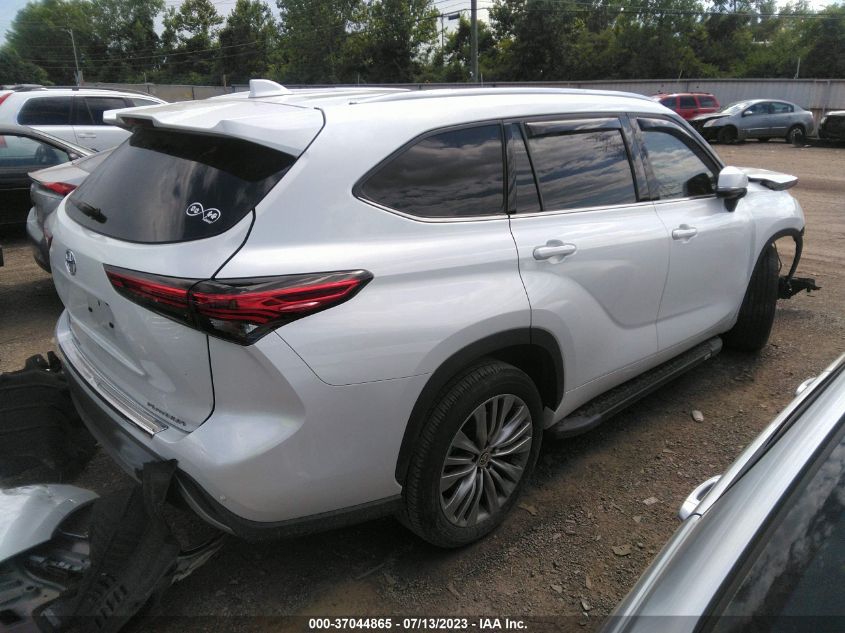 2022 TOYOTA HIGHLANDER PLATINUM - 5TDFZRAH1NS101013