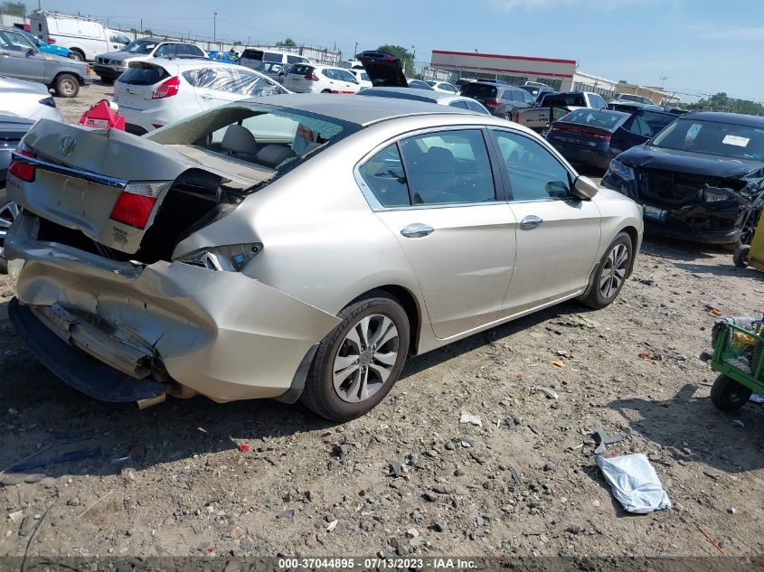 2015 HONDA ACCORD SEDAN LX - 1HGCR2F39FA081021