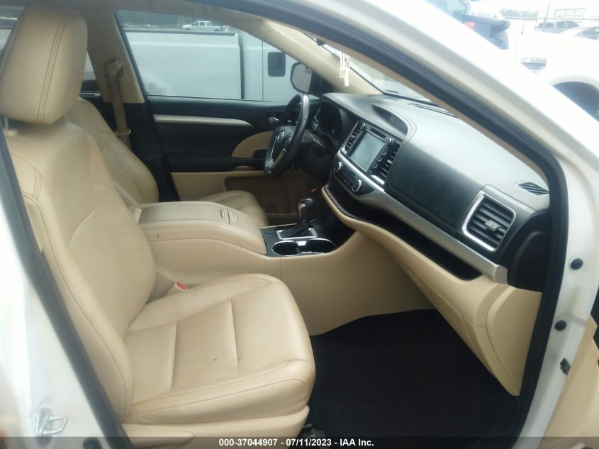 2016 TOYOTA HIGHLANDER XLE - 5TDKKRFH5GS177462