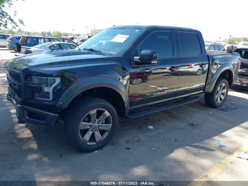 2017 FORD F-150 RAPTOR - 1FTFW1RG9HFA98114