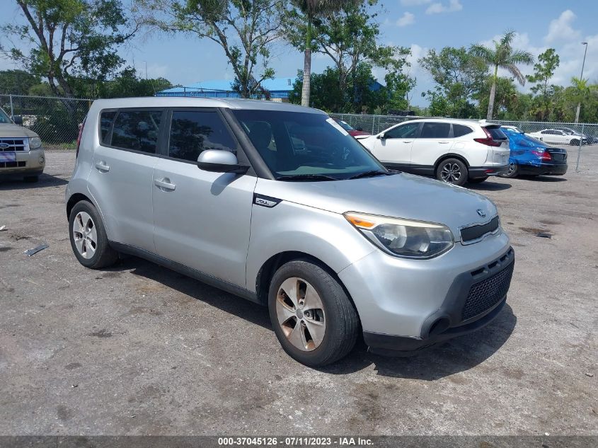 2015 KIA SOUL BASE - KNDJN2A22F7783369