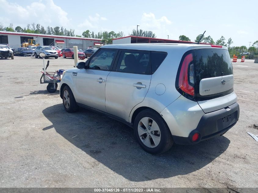 2015 KIA SOUL BASE - KNDJN2A22F7783369