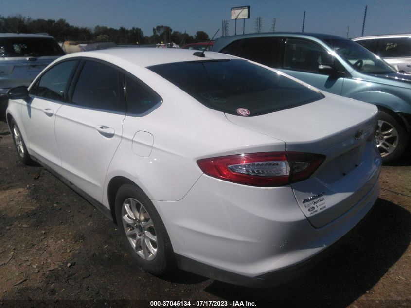 2015 FORD FUSION S - 1FA6P0G75F5131001