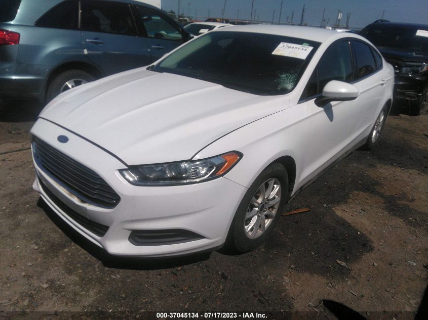 2015 FORD FUSION S - 1FA6P0G75F5131001