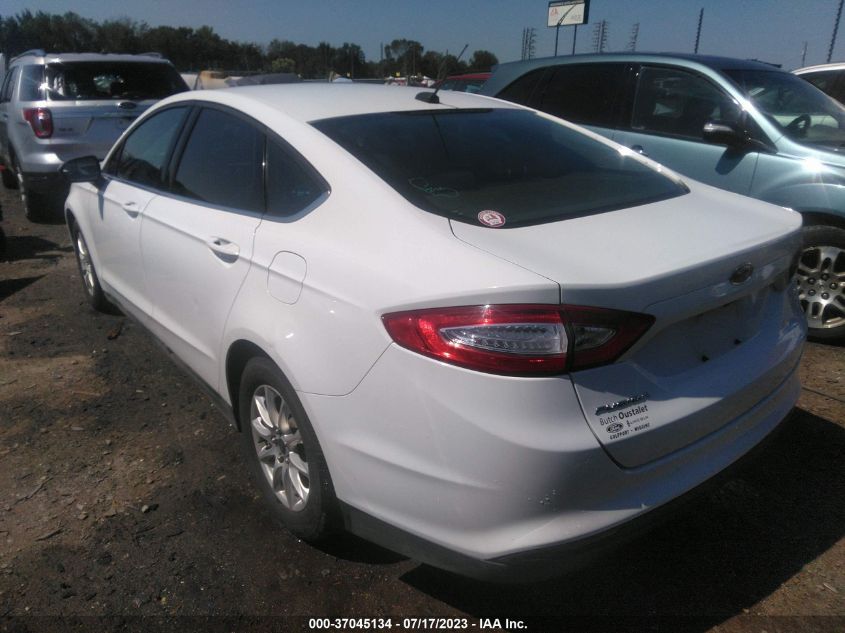 2015 FORD FUSION S - 1FA6P0G75F5131001