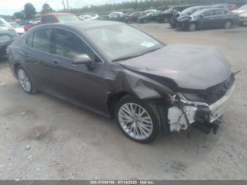 2019 TOYOTA CAMRY HYBRID - 4T1B21HK1KU514106