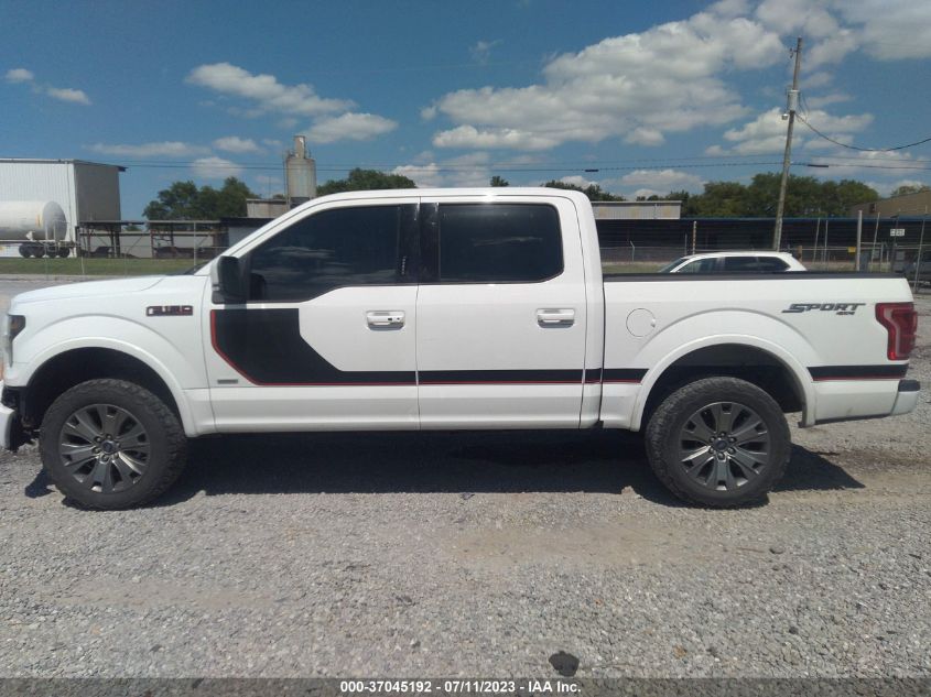 2017 FORD F-150 XL/XLT/LARIAT - 1FTEW1EG2HFA45076