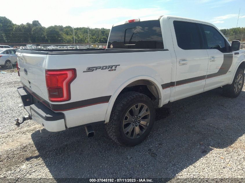 2017 FORD F-150 XL/XLT/LARIAT - 1FTEW1EG2HFA45076