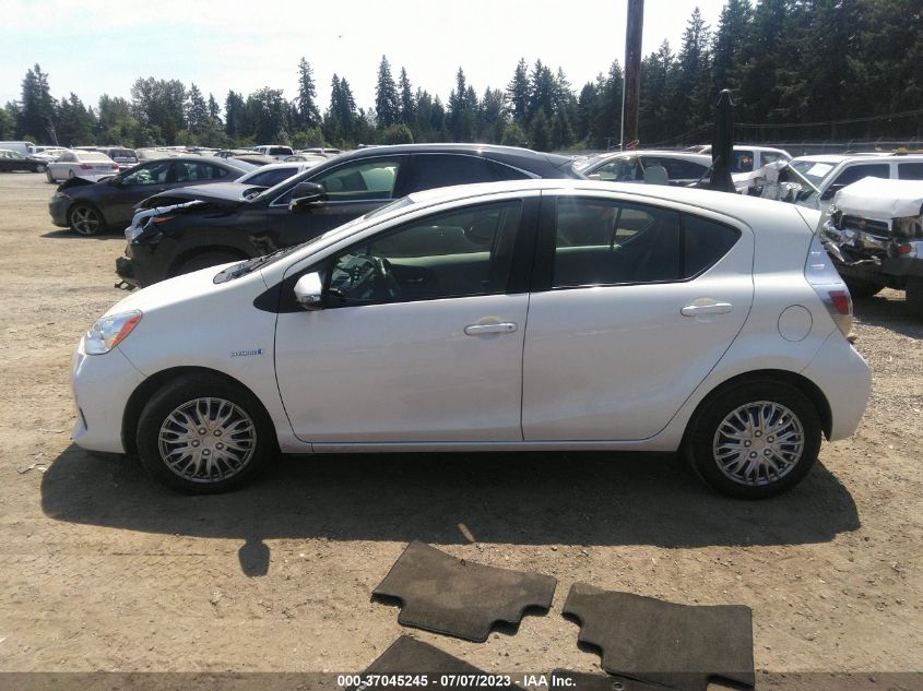 2014 TOYOTA PRIUS C ONE/THREE/TWO/FOUR - JTDKDTB30E1079371
