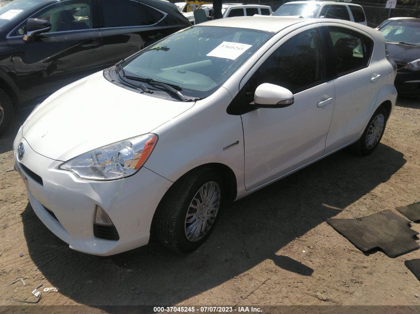 2014 TOYOTA PRIUS C ONE/THREE/TWO/FOUR - JTDKDTB30E1079371