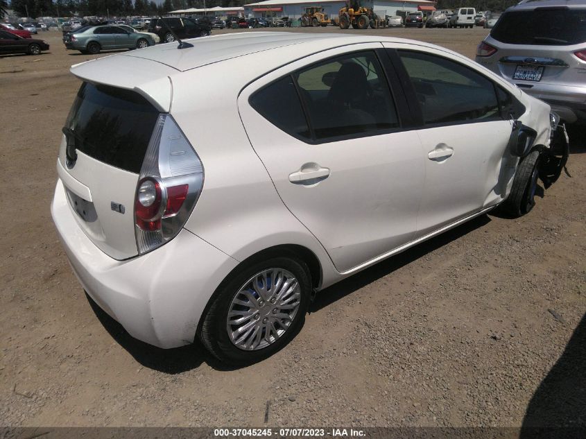 2014 TOYOTA PRIUS C ONE/THREE/TWO/FOUR - JTDKDTB30E1079371