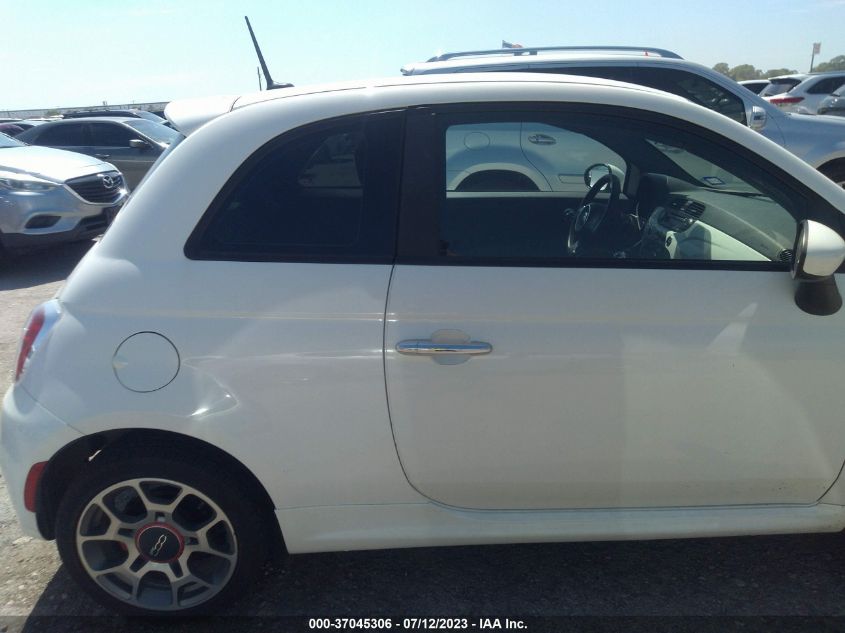 2013 FIAT 500 SPORT - 3C3CFFBR2DT544720