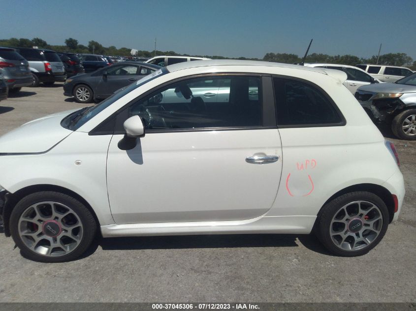 2013 FIAT 500 SPORT - 3C3CFFBR2DT544720