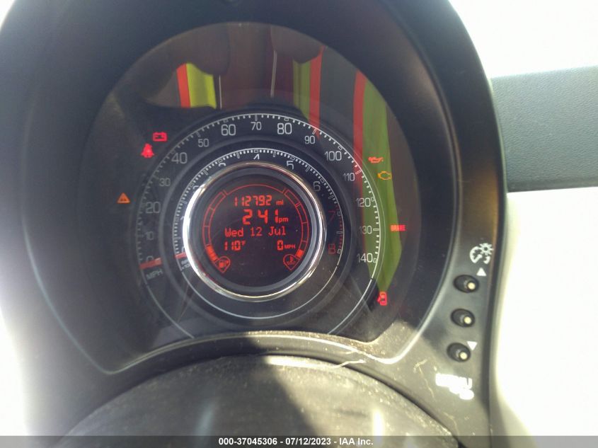 2013 FIAT 500 SPORT - 3C3CFFBR2DT544720