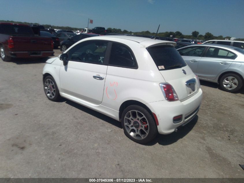 2013 FIAT 500 SPORT - 3C3CFFBR2DT544720