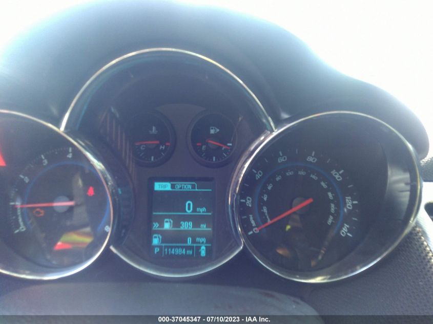 2013 CHEVROLET CRUZE LTZ - 1G1PG5SB8D7306701