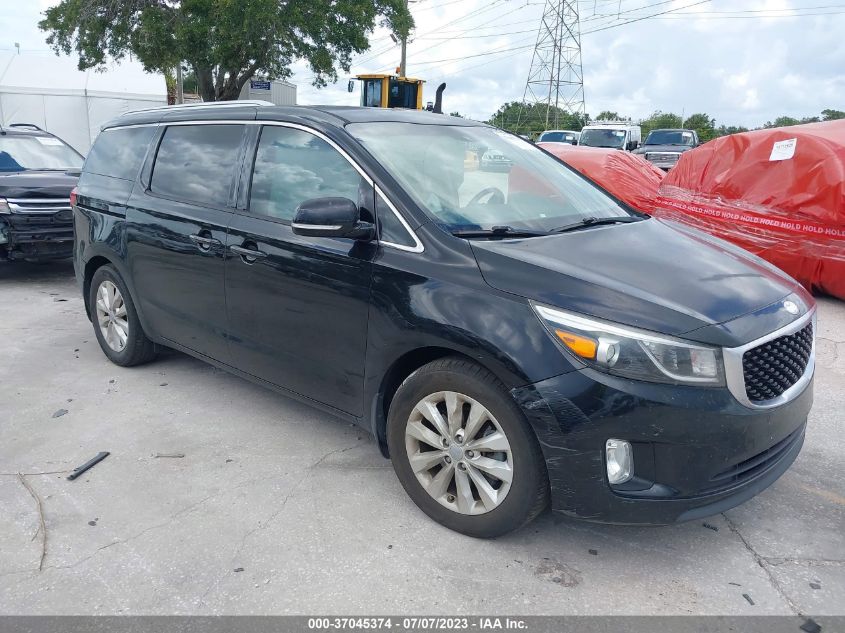 2018 KIA SEDONA EX - KNDMC5C19J6406822