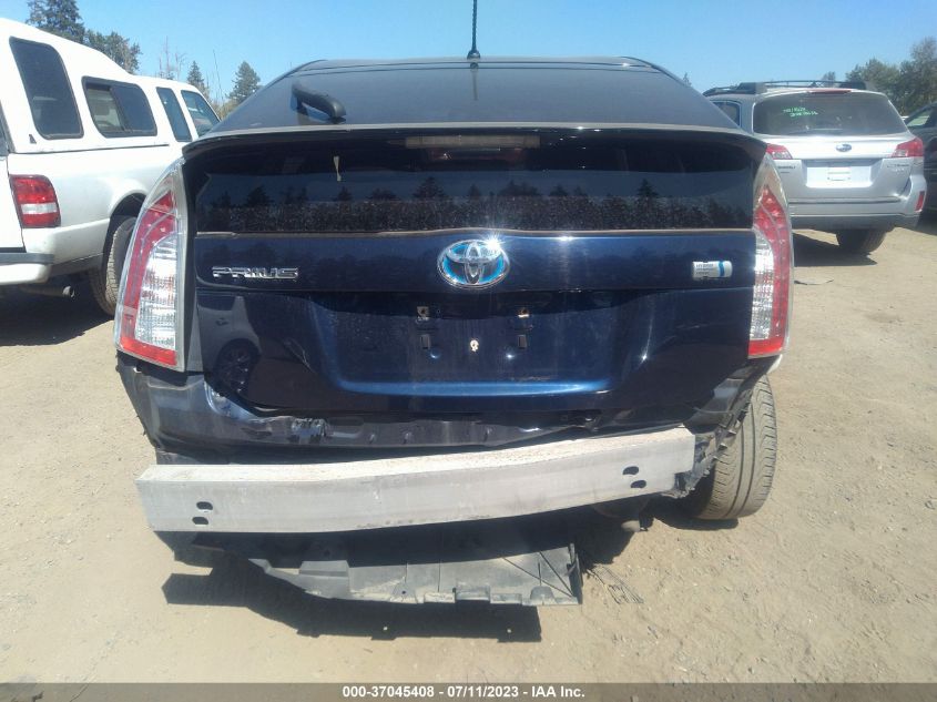 2013 TOYOTA PRIUS ONE/TWO/THREE/FOUR/FIVE - JTDKN3DU6D1615967