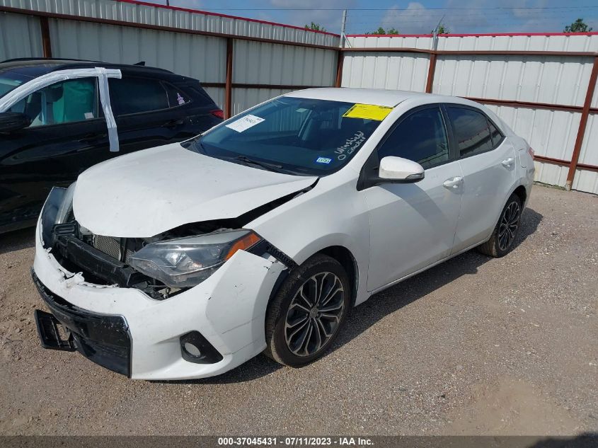 2016 TOYOTA COROLLA L/LE/S/S PLUS/LE PLUS - 5YFBURHE2GP565187