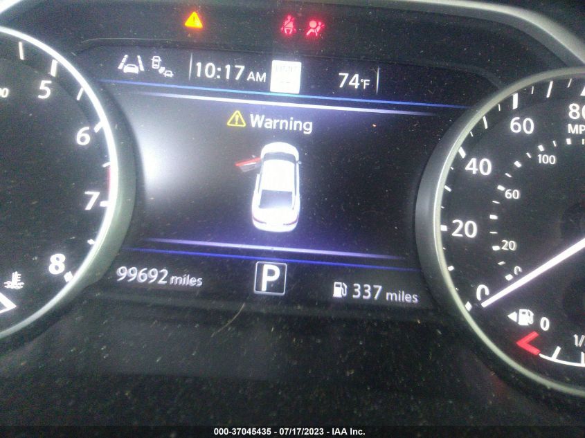 2019 NISSAN MAXIMA PLATINUM - 1N4AA6AV1KC367608