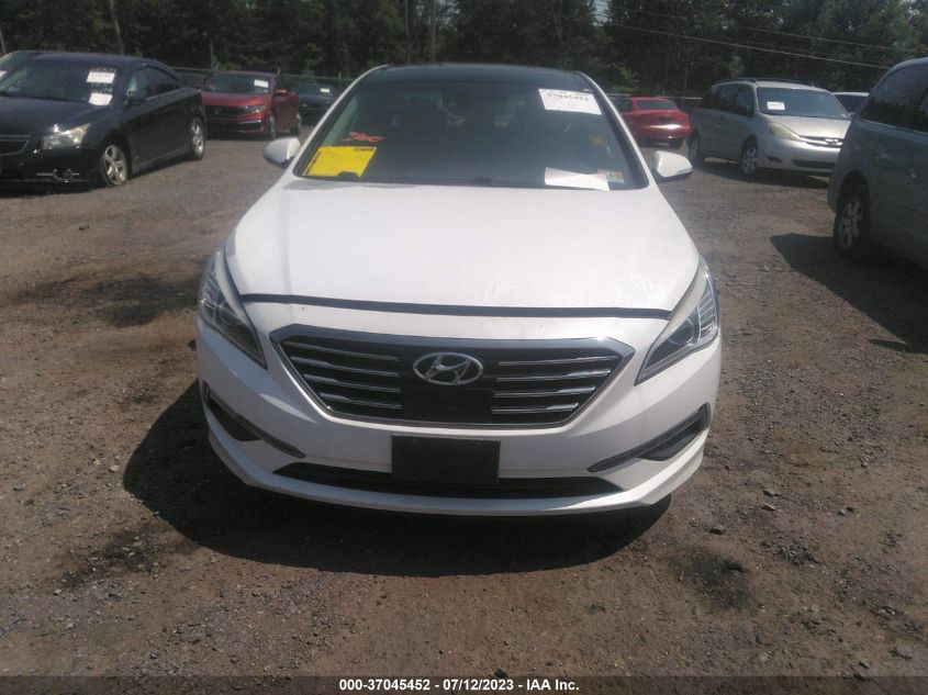 2015 HYUNDAI SONATA 2.4L LIMITED - 5NPE34AF8FH017180