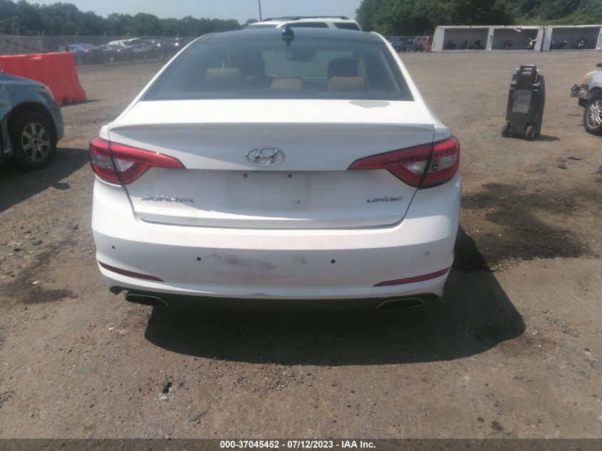 2015 HYUNDAI SONATA 2.4L LIMITED - 5NPE34AF8FH017180