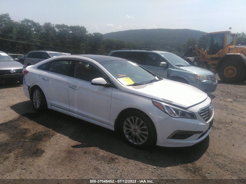 2015 HYUNDAI SONATA 2.4L LIMITED - 5NPE34AF8FH017180