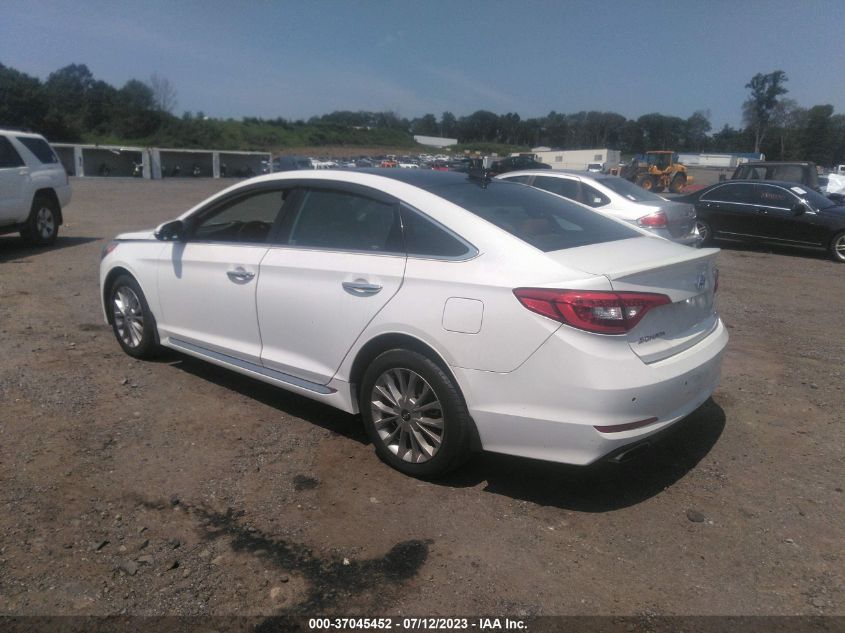 2015 HYUNDAI SONATA 2.4L LIMITED - 5NPE34AF8FH017180