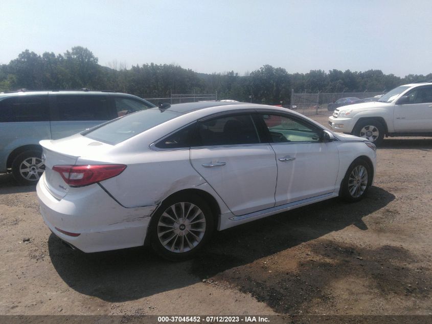 2015 HYUNDAI SONATA 2.4L LIMITED - 5NPE34AF8FH017180