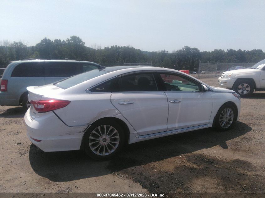 2015 HYUNDAI SONATA 2.4L LIMITED - 5NPE34AF8FH017180