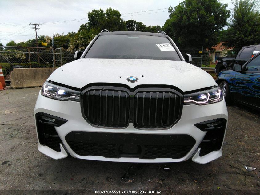 2022 BMW X7 M50I 5UXCX6C01N9L77431