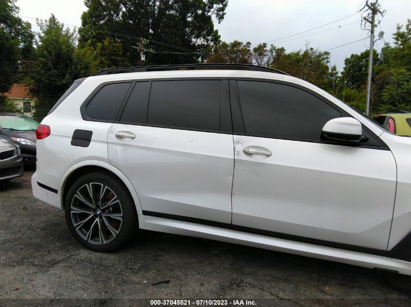 2022 BMW X7 M50I 5UXCX6C01N9L77431