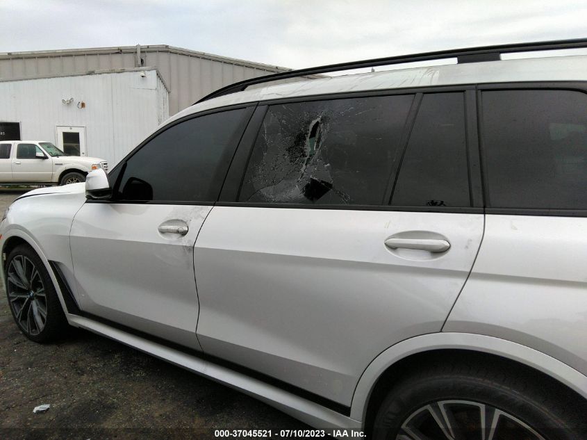 2022 BMW X7 M50I 5UXCX6C01N9L77431