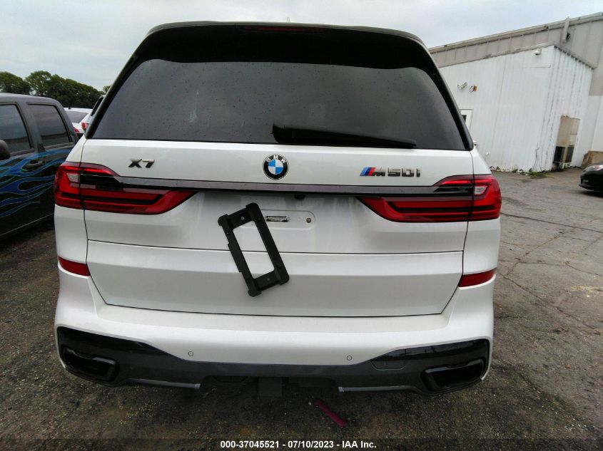 2022 BMW X7 M50I 5UXCX6C01N9L77431