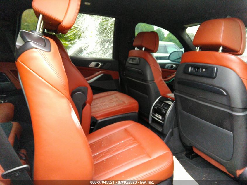 2022 BMW X7 M50I 5UXCX6C01N9L77431