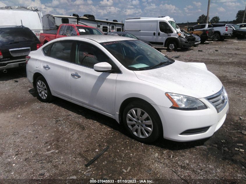 2015 NISSAN SENTRA S - 3N1AB7AP5FY279059