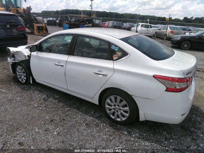 2015 NISSAN SENTRA S - 3N1AB7AP5FY279059