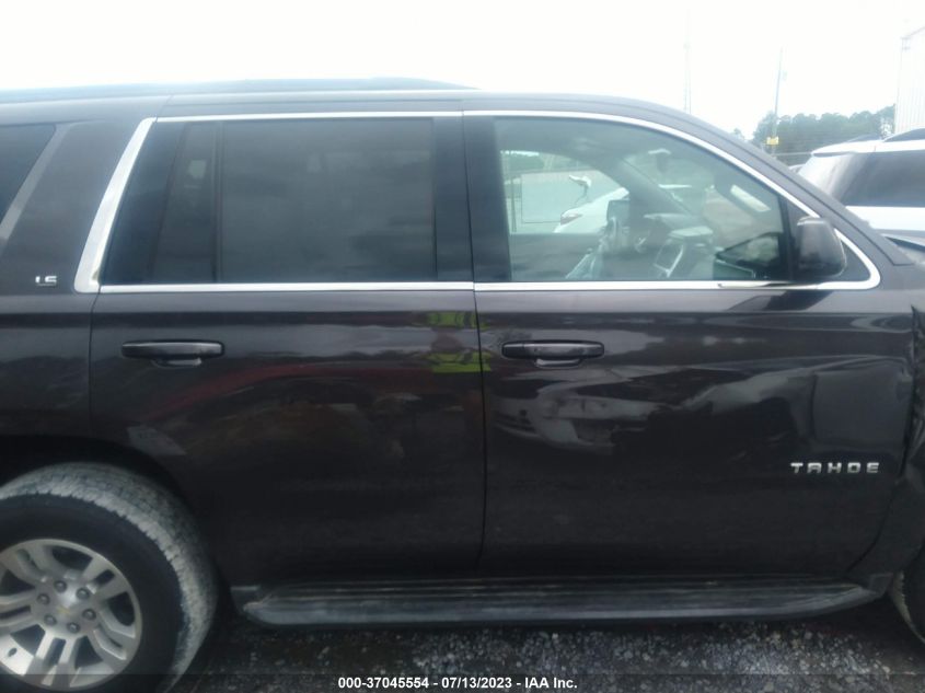 2015 CHEVROLET TAHOE LS - 1GNSCAKC1FR103937